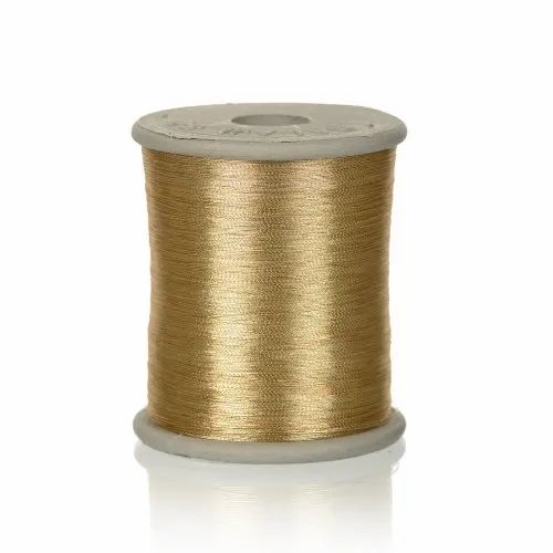 Polyester Zari Thread Flora Water  - Polyester Zari Threads  - High Quality Product Image