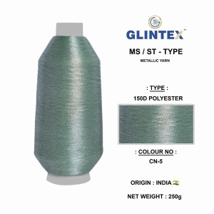 150D Neem Jari Color Green-5  - Neem Jari Yarn 