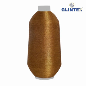 150D Neem Jari Yarn Color Gold-93 - View 2  - Neem Jari Yarn 