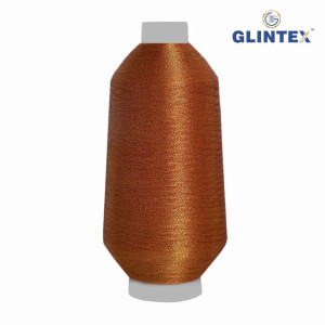 150D Neem Jari Yarn Color Gold-24 - View 2  - Neem Jari Yarn 