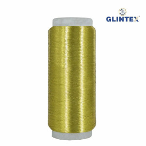 Chappat / Flat Jari and Metallic Yarn Color-1 - View 2  - Chappat Yarn 