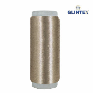 Chappat / Flat Jari and Metallic Yarn Color Anmol-503 - View 2  - Chappat Yarn 