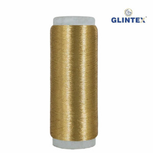 Chappat / Flat Jari and Metallic Yarn Color Antic-402 - View 2  - Chappat Yarn 