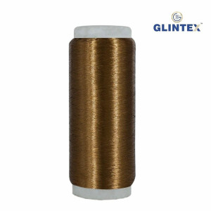 Chappat / Flat Jari and Metallic Yarn Color Chuha-703 - View 2  - Chappat Yarn 