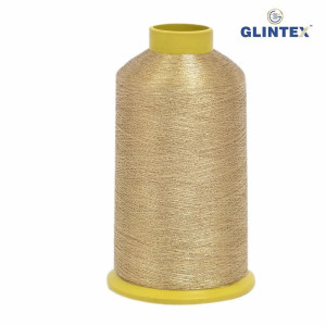 110D Nylon Jari Kasab / Metallic Yarn Color New 3435 (Y 125) - View 3  - Computer Embroidery Nylon Jari and Metallic Yarn 