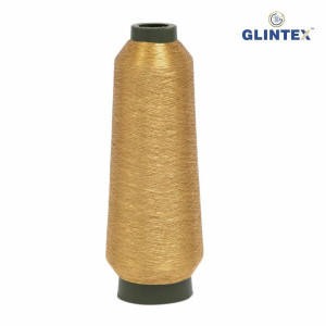 110D Nylon Jari Kasab / Metallic Yarn Color 2060 ( P 125 ) - View 2  - Computer Embroidery Nylon Jari and Metallic Yarn 