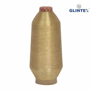 180D Polyester Metallic Yarn / Jari Kasab Color B-172 For Computer Embroidery Machines - View 3  - Computer Embroidery Polyester Jari and Metallic Yarn 