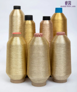 180D Polyester Metallic Yarn / Jari Kasab , Colour :- 2060 - View 6  - Embroidery Threads 